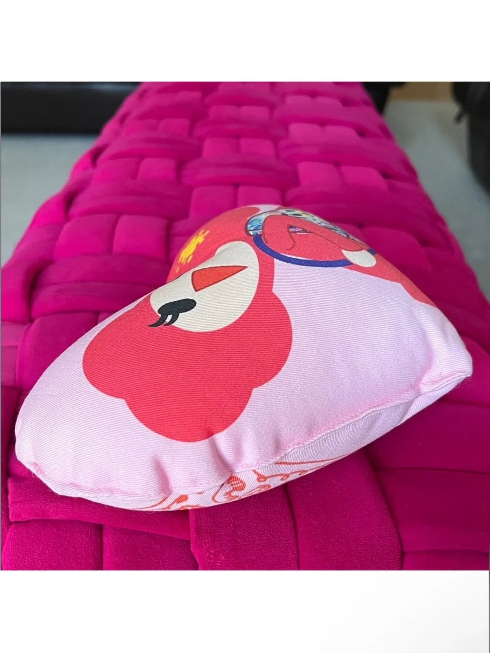 Coach Poppy Chan Cherry Pillow